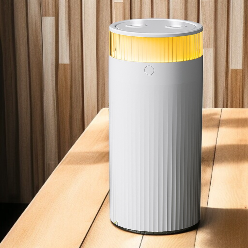 탁상용 듀얼 스프레이 가정용 공기 가습기 듀얼 안개 가습기 기숙사 사무실 탁상용 가습기 야광등 스프레이 가습기