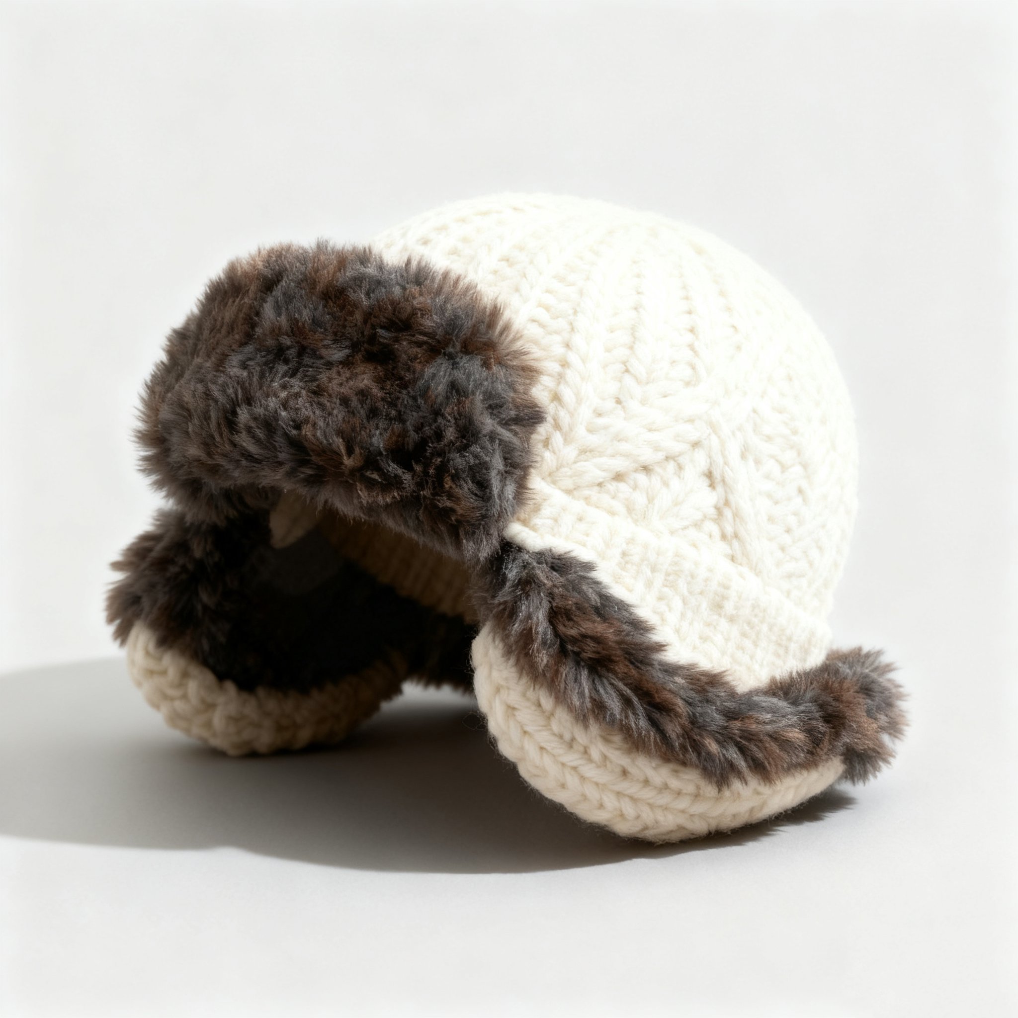 따뜻한 플러시 레이펑 모자 세트 (8개)