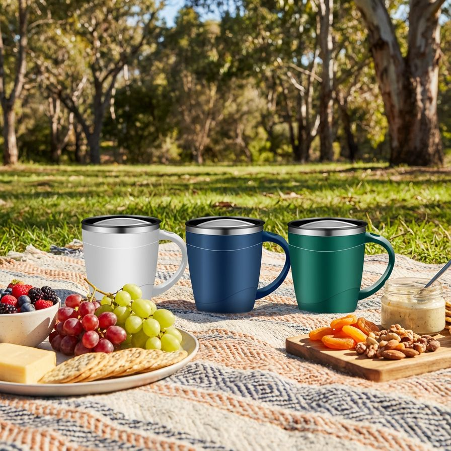 휴대성을 강조한 스테인리스 커피컵