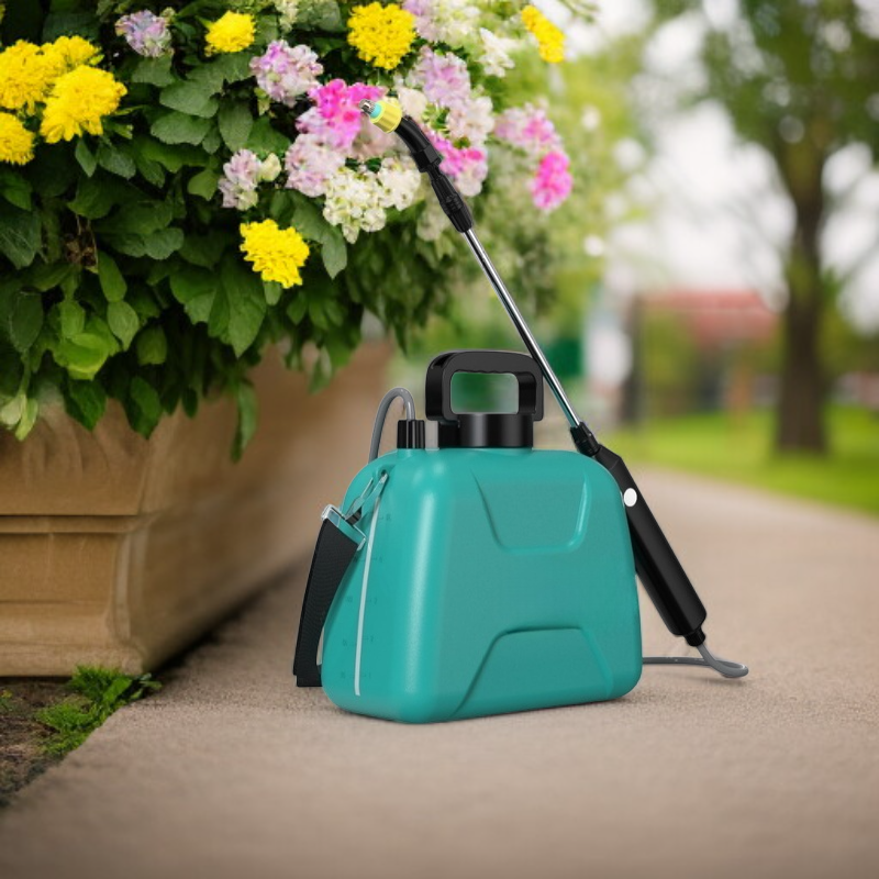 Automatic watering can for efficient garden irrigation