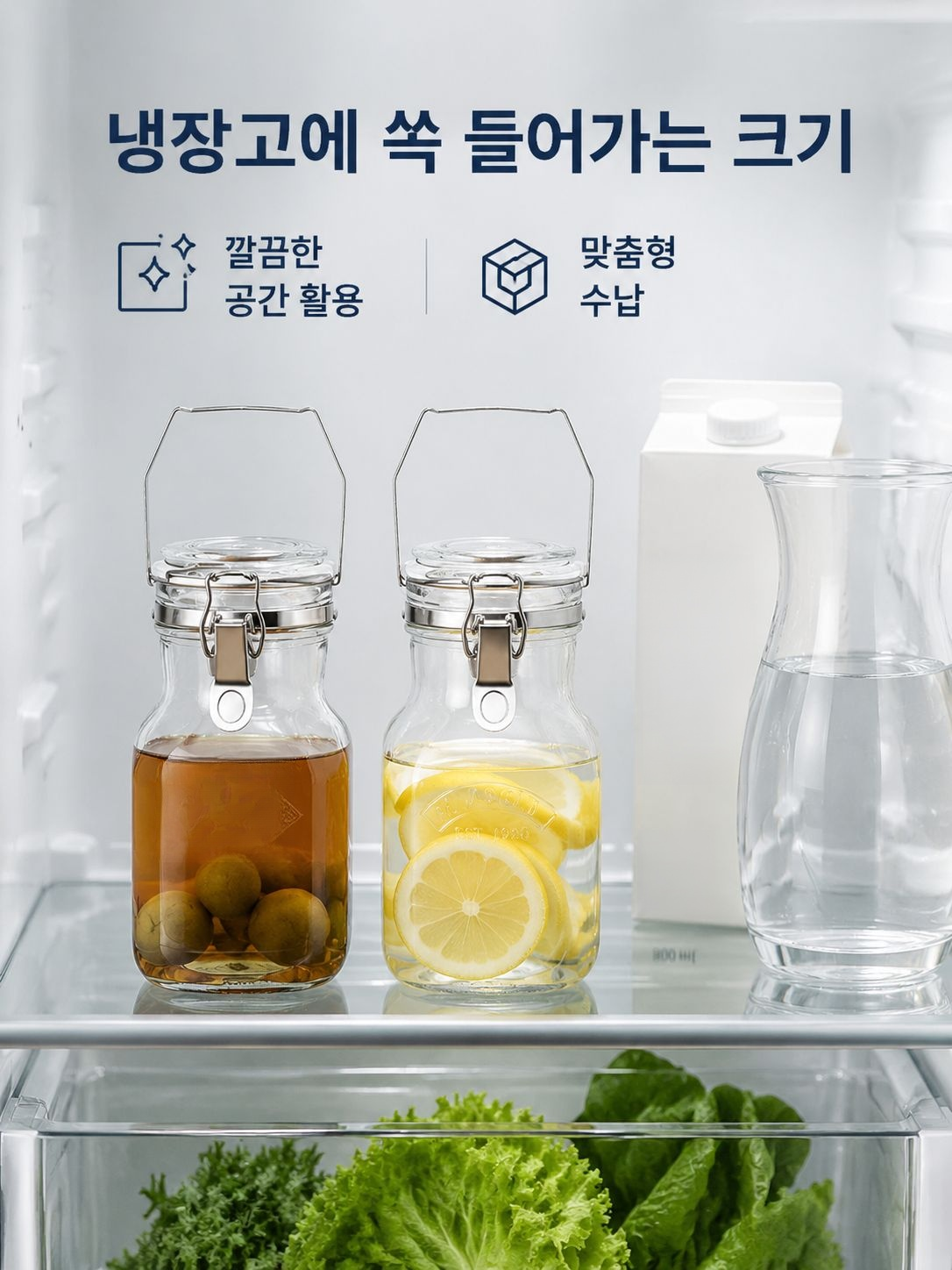 주방 밀폐 저장병