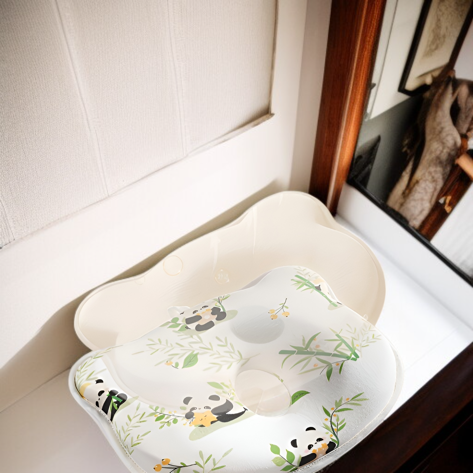 新生児用の頭の形を整えるベビーシェーピングピロー