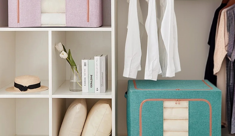 이불, 옷 등 대형물품 보관 수납함