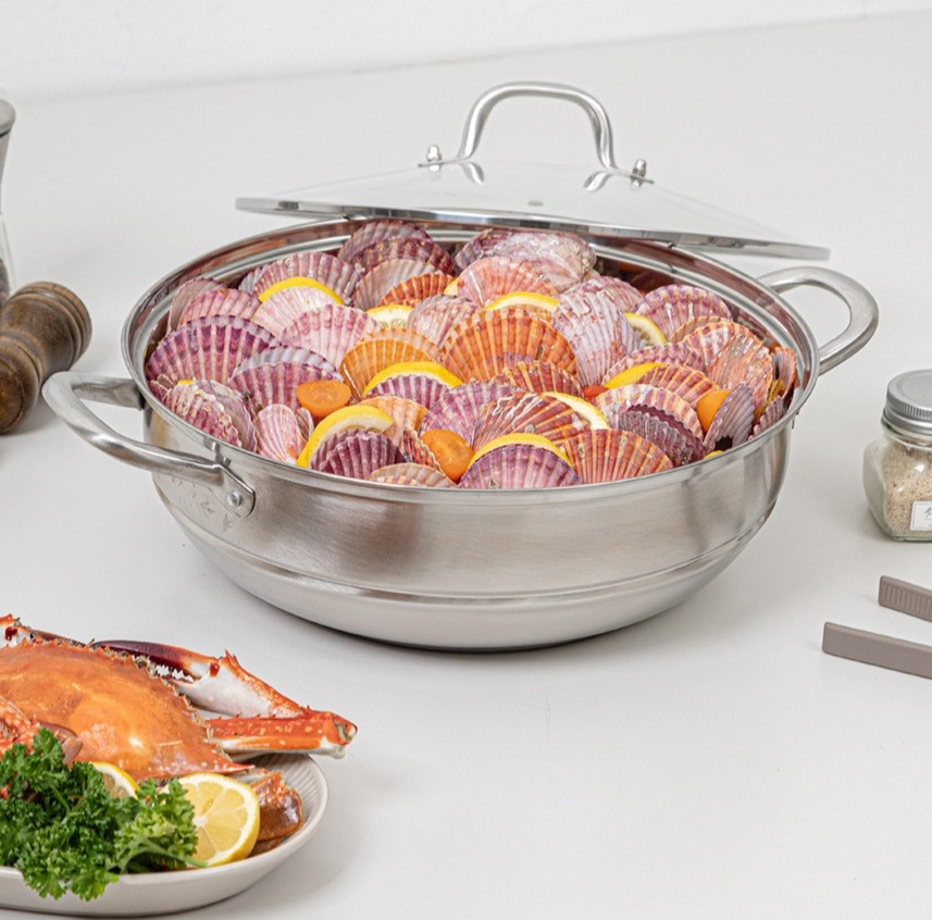 不锈鋼雙層蒸鍋