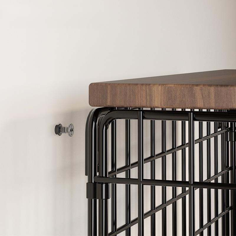 折りたたみ式壁掛け収納ラック