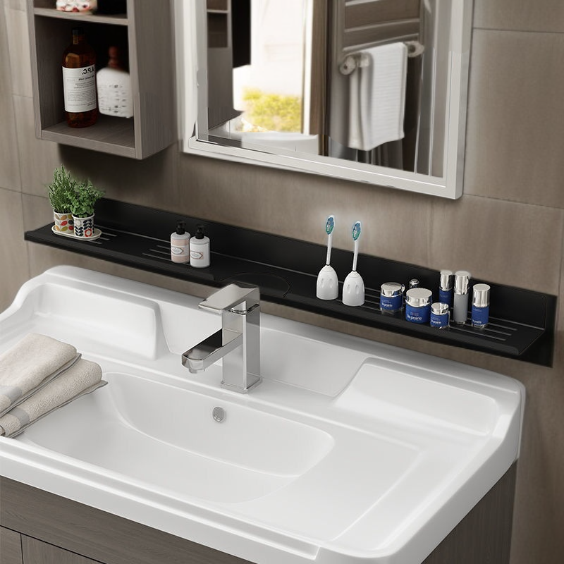 화장실 벽걸이 수납장, 세면대 위 수납 선반, 설치 쉬움