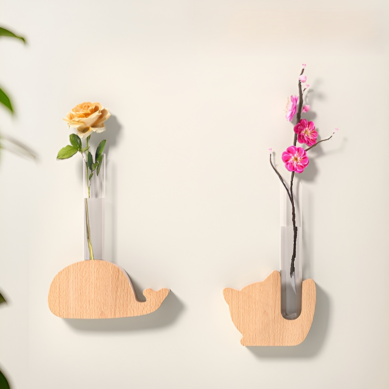 壁掛け式水耕栽培ボトル