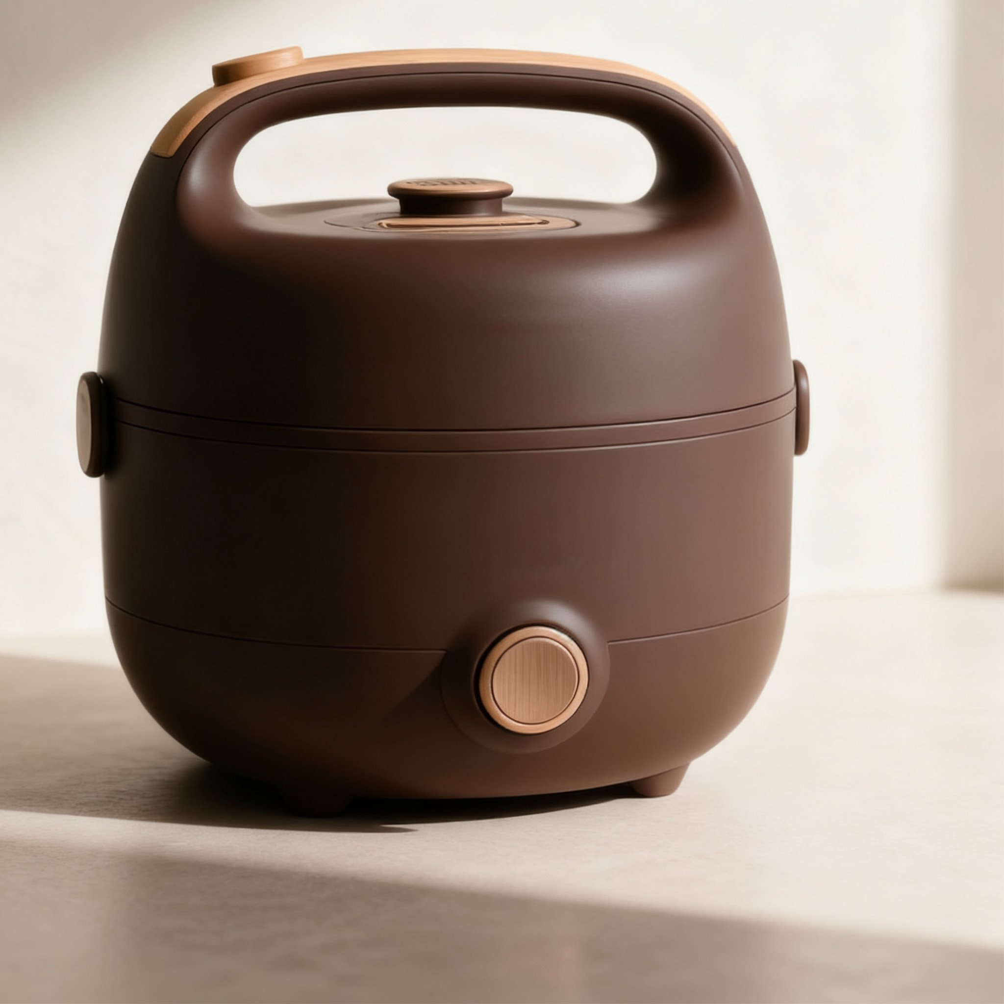 휴대가 간편한 미니 전기밥솥 디자인