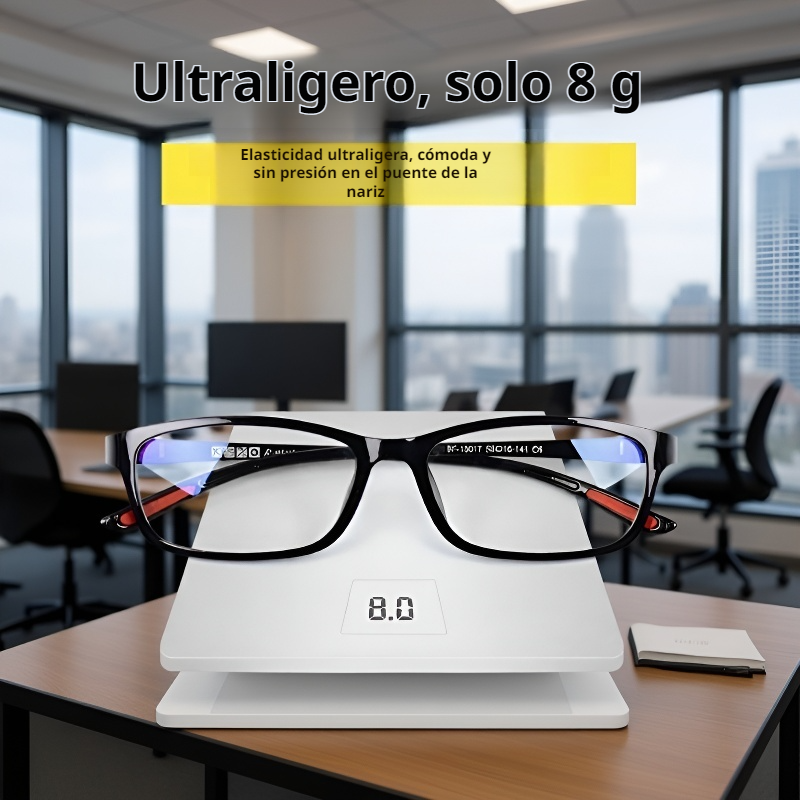  Gafas de lectura antirreflejo y protección contra luz azul de alta definición