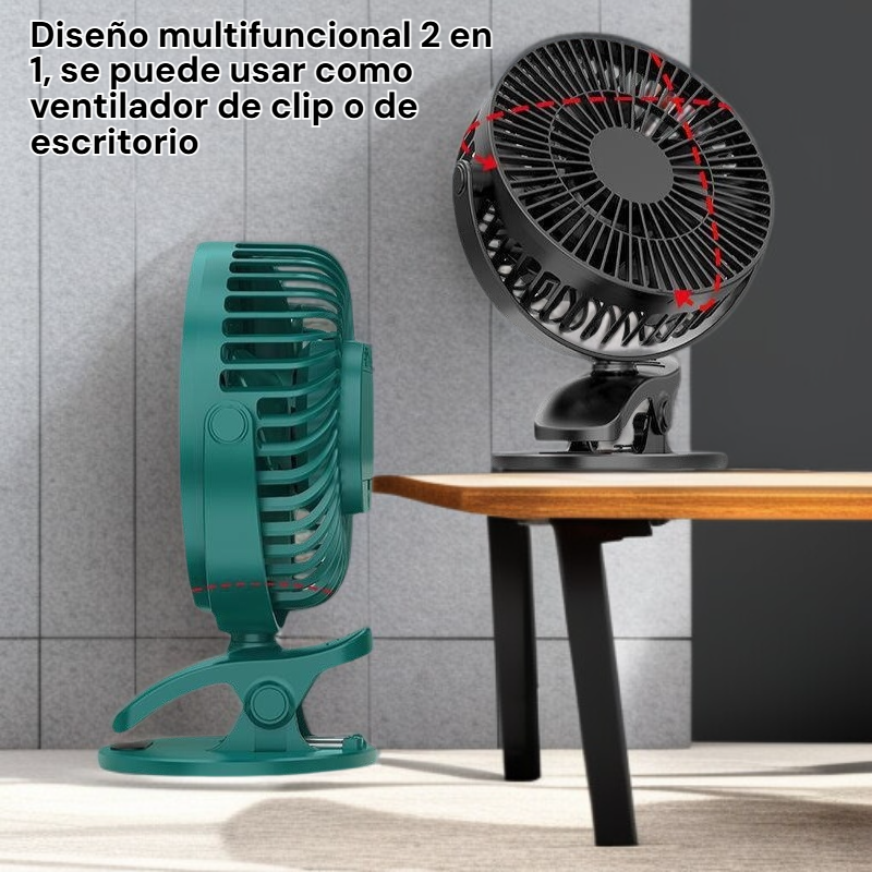 Ventilador de Clip Multifuncional