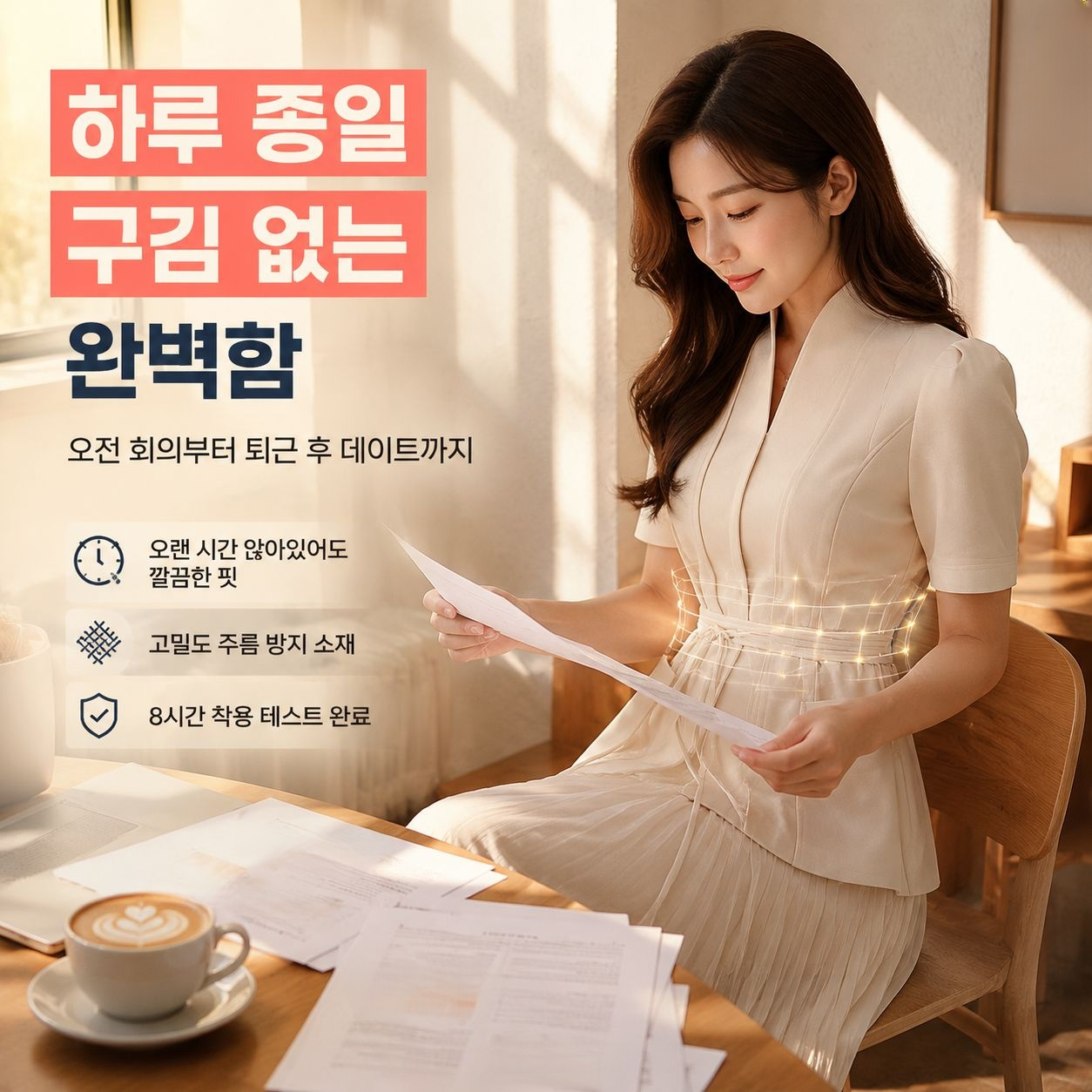 여름 홍콩 스타일 여성 투피스 스커트