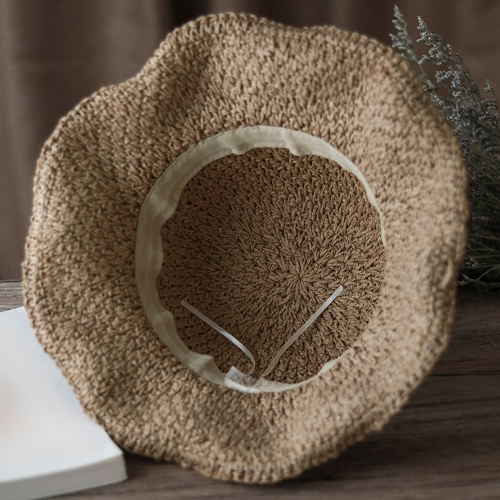 Multipurpose woven sun hat