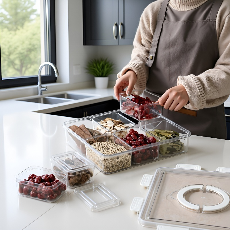 탈부착 가능한 칸막이로 공간 분리