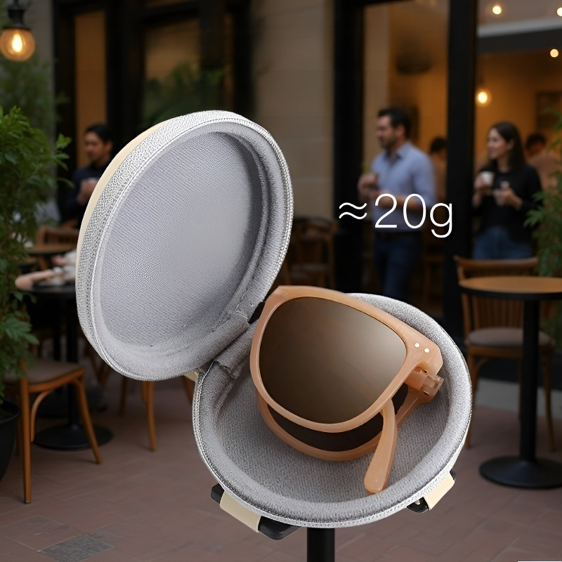 패션 접이식 편광 선글라스 여성용 자외선 차단