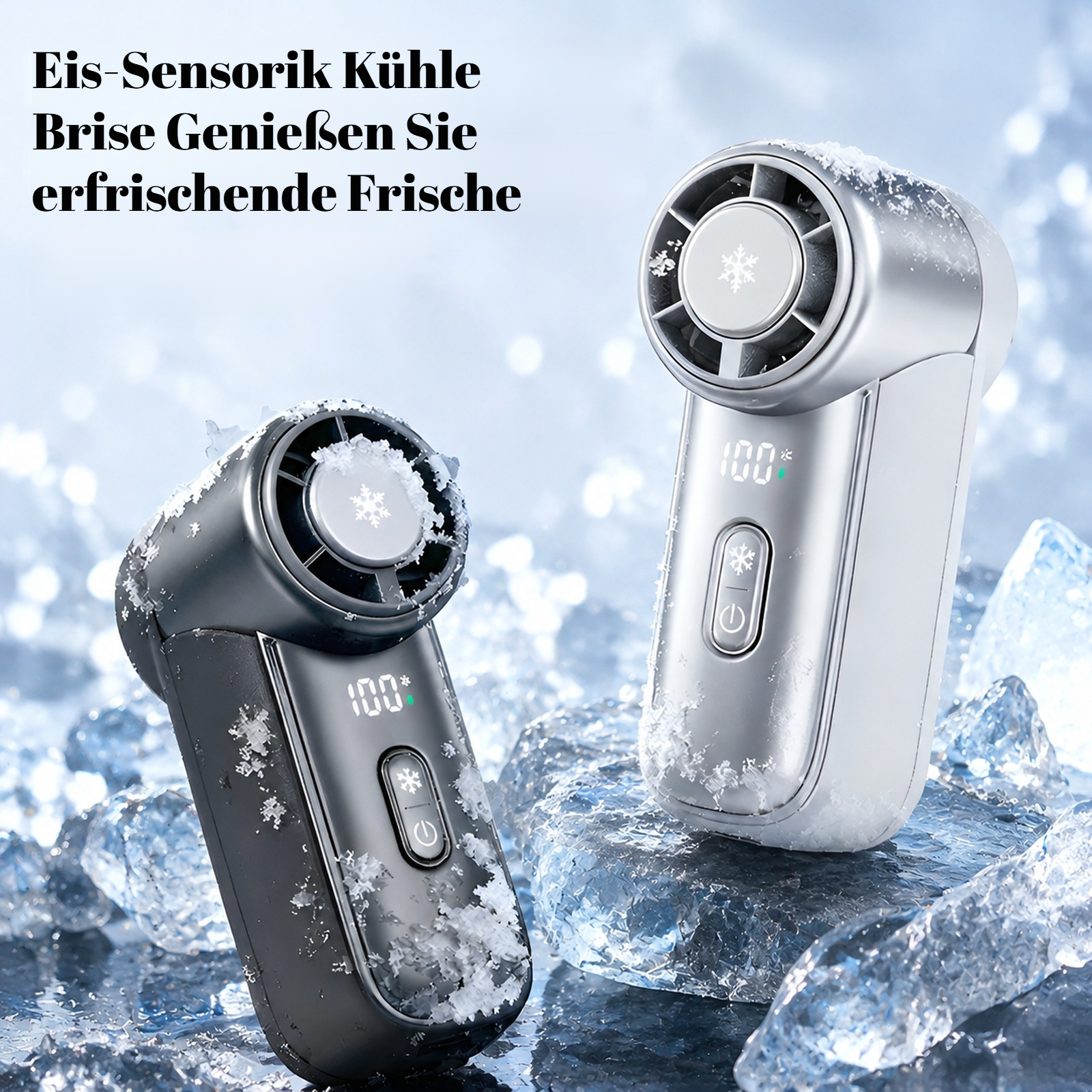 Handlicher, aufladbarer Hochgeschwindigkeits-Ventilator für den Außengebrauch