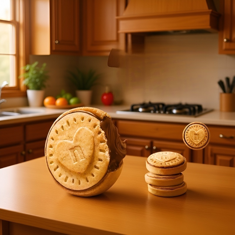 [잊을 수 없을 만큼 맛있는] 헤이즐넛 초콜릿 샌드위치 쿠키