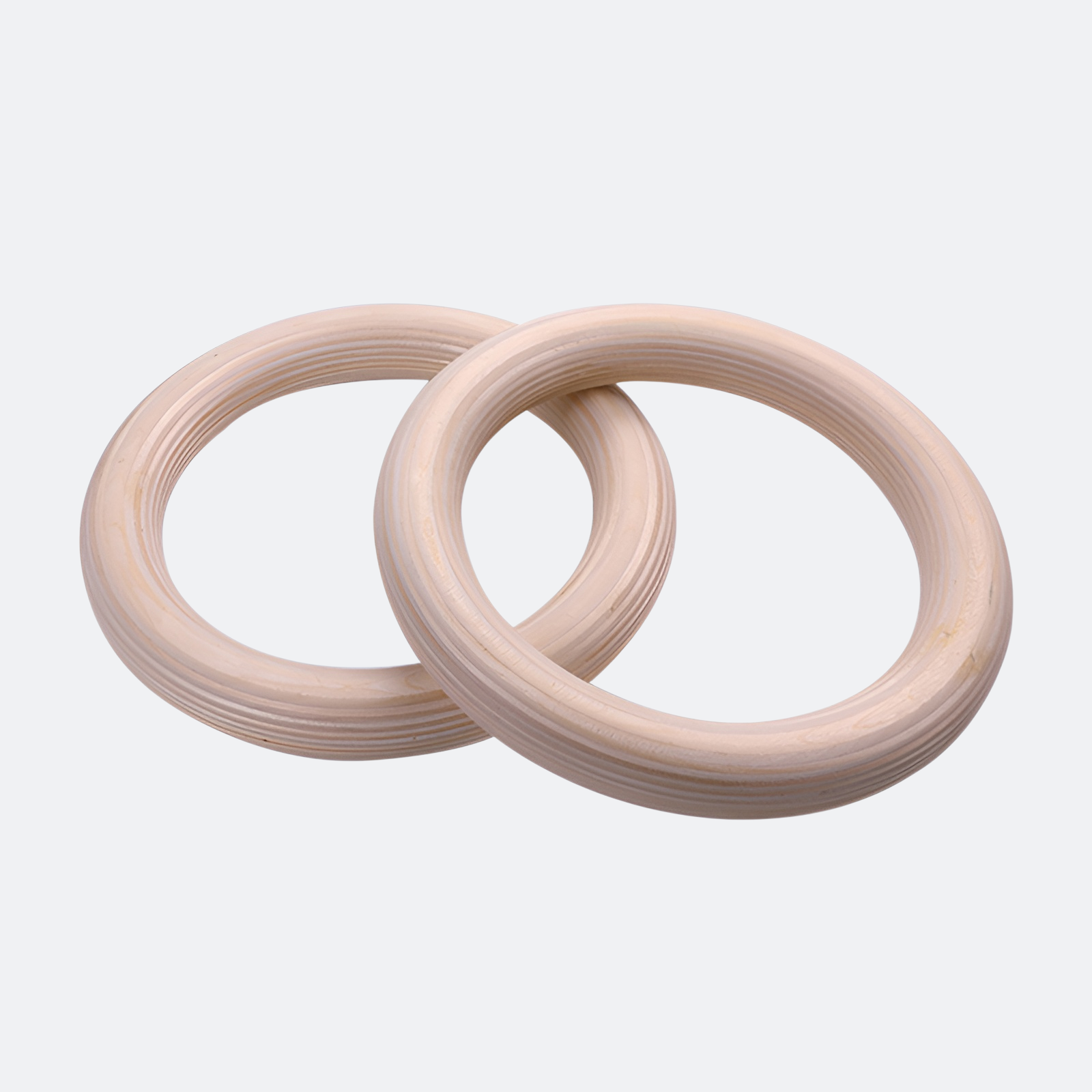 حلقات تمارين الجمباز الداخلي، حلقات تمارين من خشب البتولا