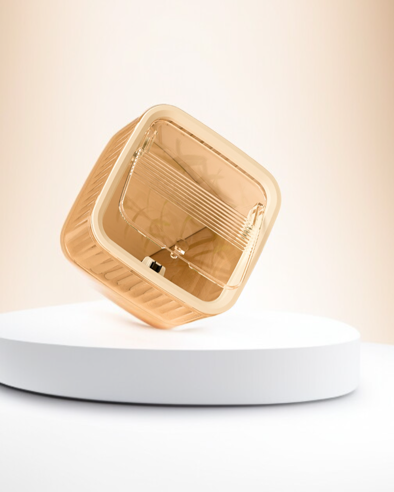 持ち運びに便利なヘアバンド収納ボックス