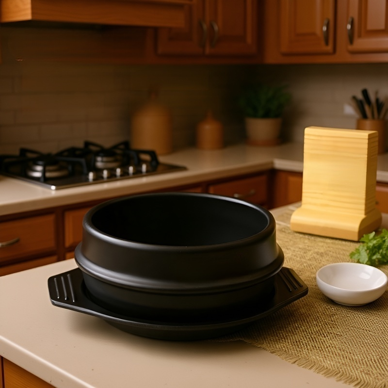 주방에서 사용되는 비빔밥 쟁반