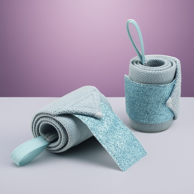 通気性抜群のフィットネスリストバンド