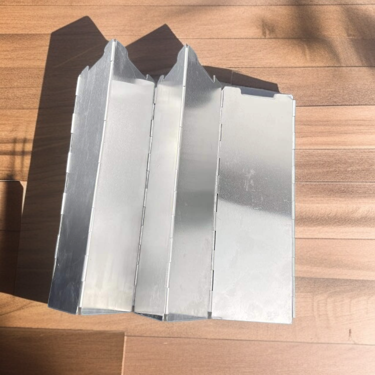 キャンプ場でカセットストーブ防風リング設置例