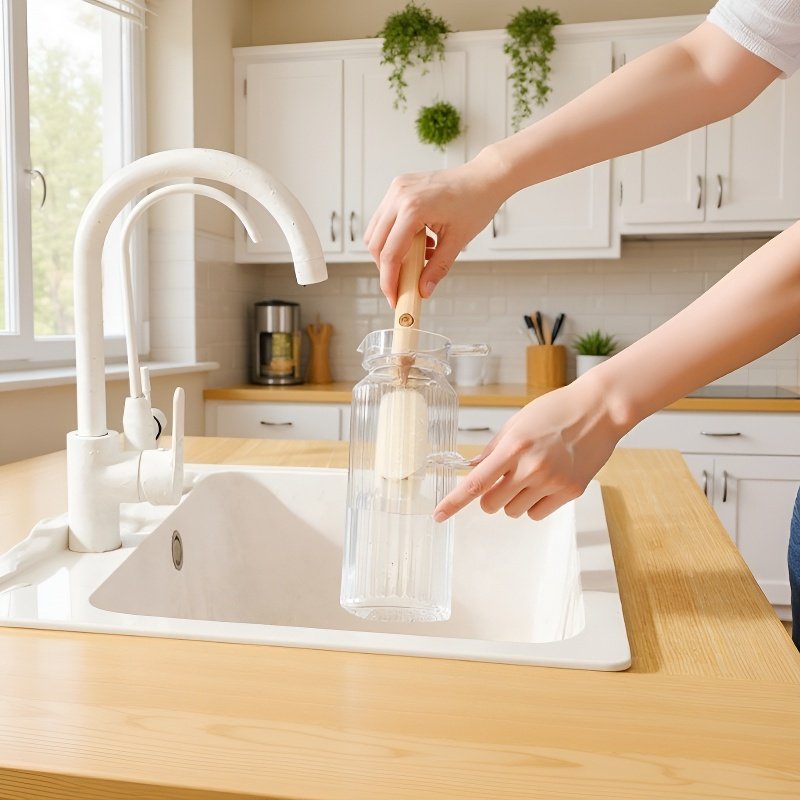 取り外し可能なロングハンドルカップブラシ