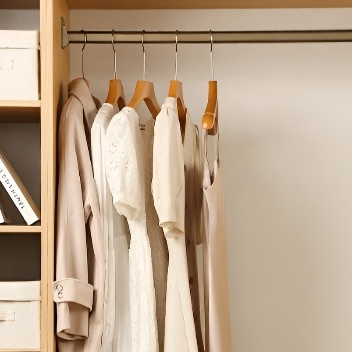 Perchero giratorio de plástico, diseño de hombro ancho, sin marcas, ideal para ropa pesada y húmeda