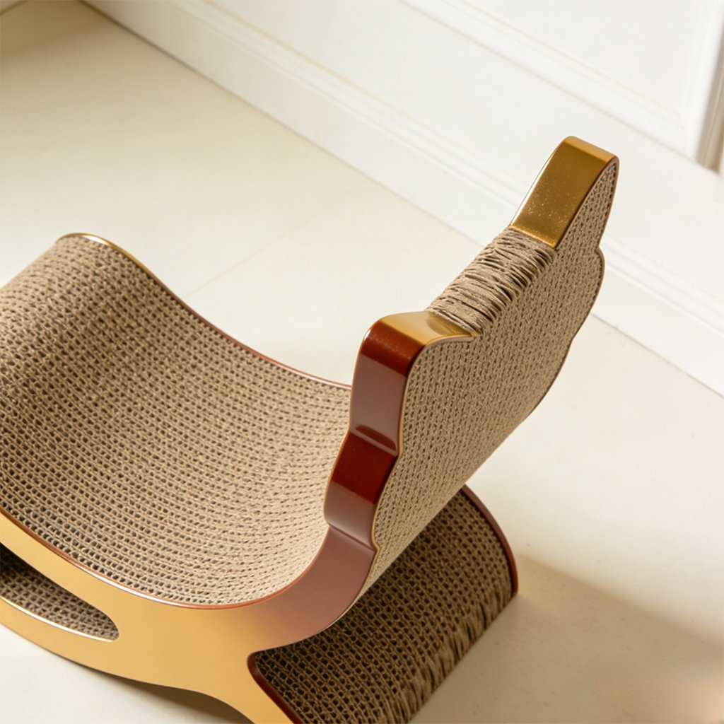Detalle del respaldo ajustable de la silla reclinable