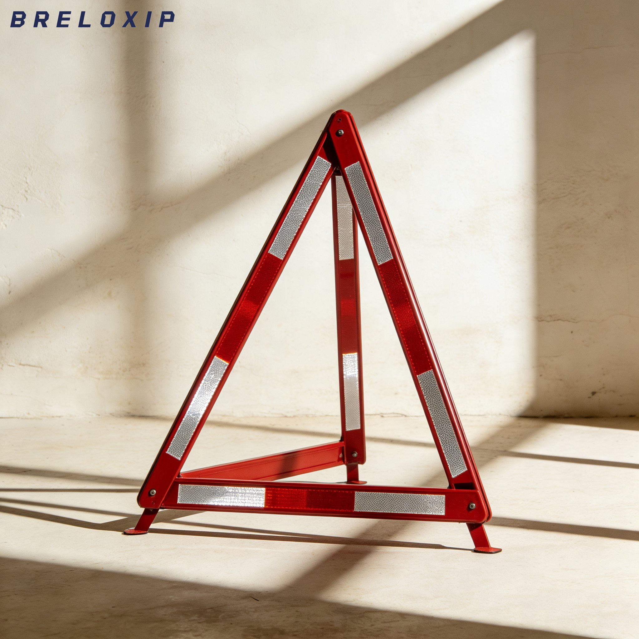 ป้ายเตือนสามเหลี่ยมสะท้อนแสงความสว่างสูง