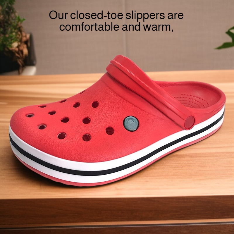 Closed-Toe Slippers