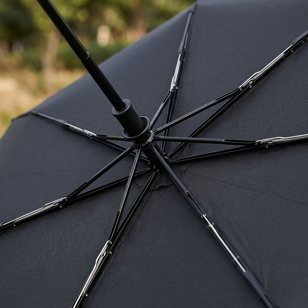 8本骨のビジネス用全自動日よけ傘