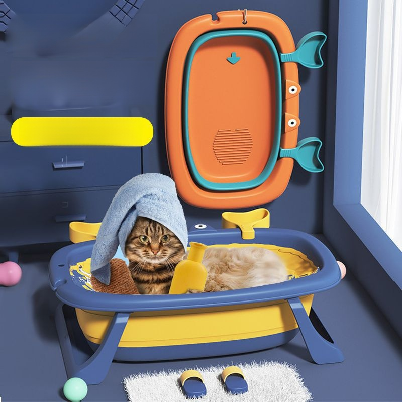 อ่างอาบน้ำสำหรับสุนัขขนาดเล็กและแมว