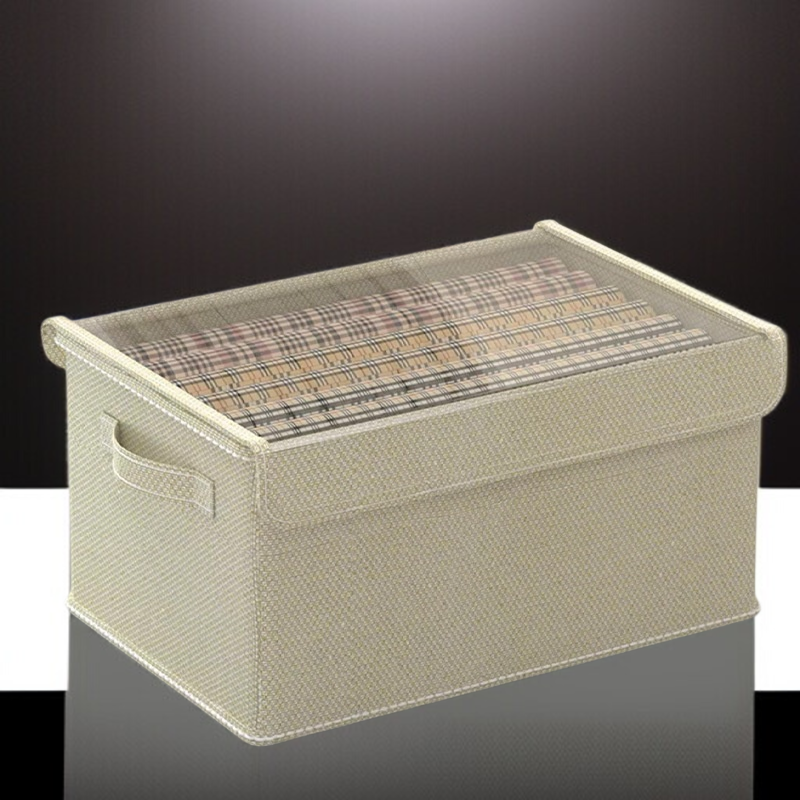 가정용 접이식 의류 수납함 옷장 서랍형 수납 바지 패브릭 수납함 옷을 담은 가정용 수납 용품