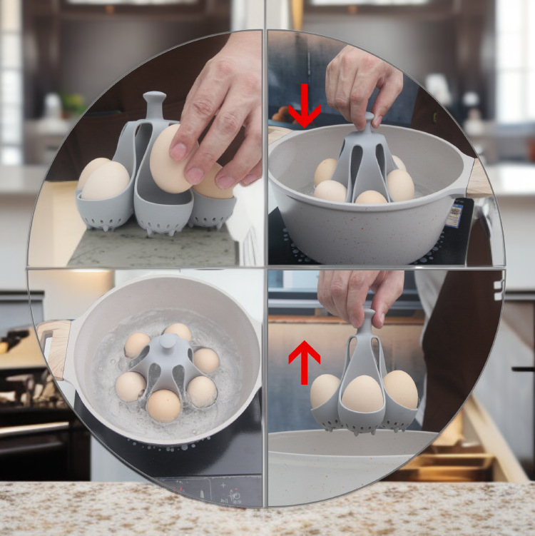 หม้อต้มไข่ซิลิโคน