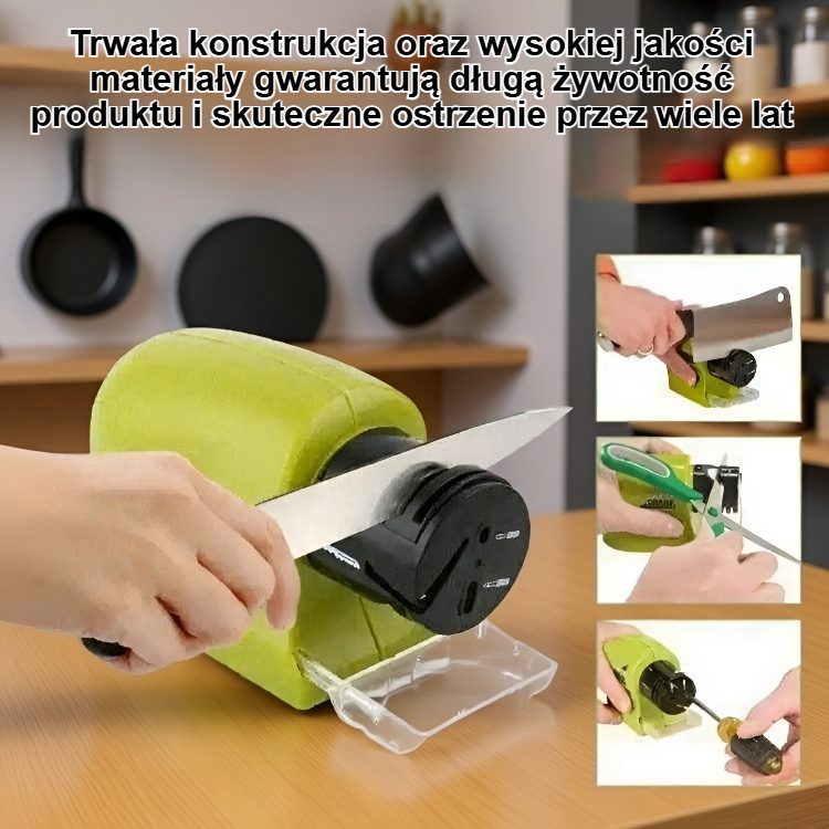 Automatyczny kamień do ostrzenia kuchennego na blacie