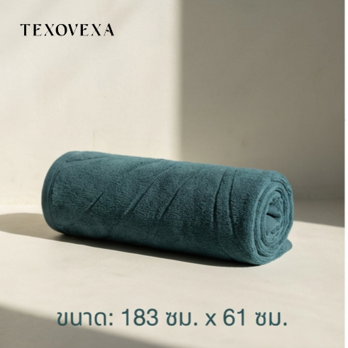 ผ้าปูโยคะแห้งเร็วใช้งานสะดวก