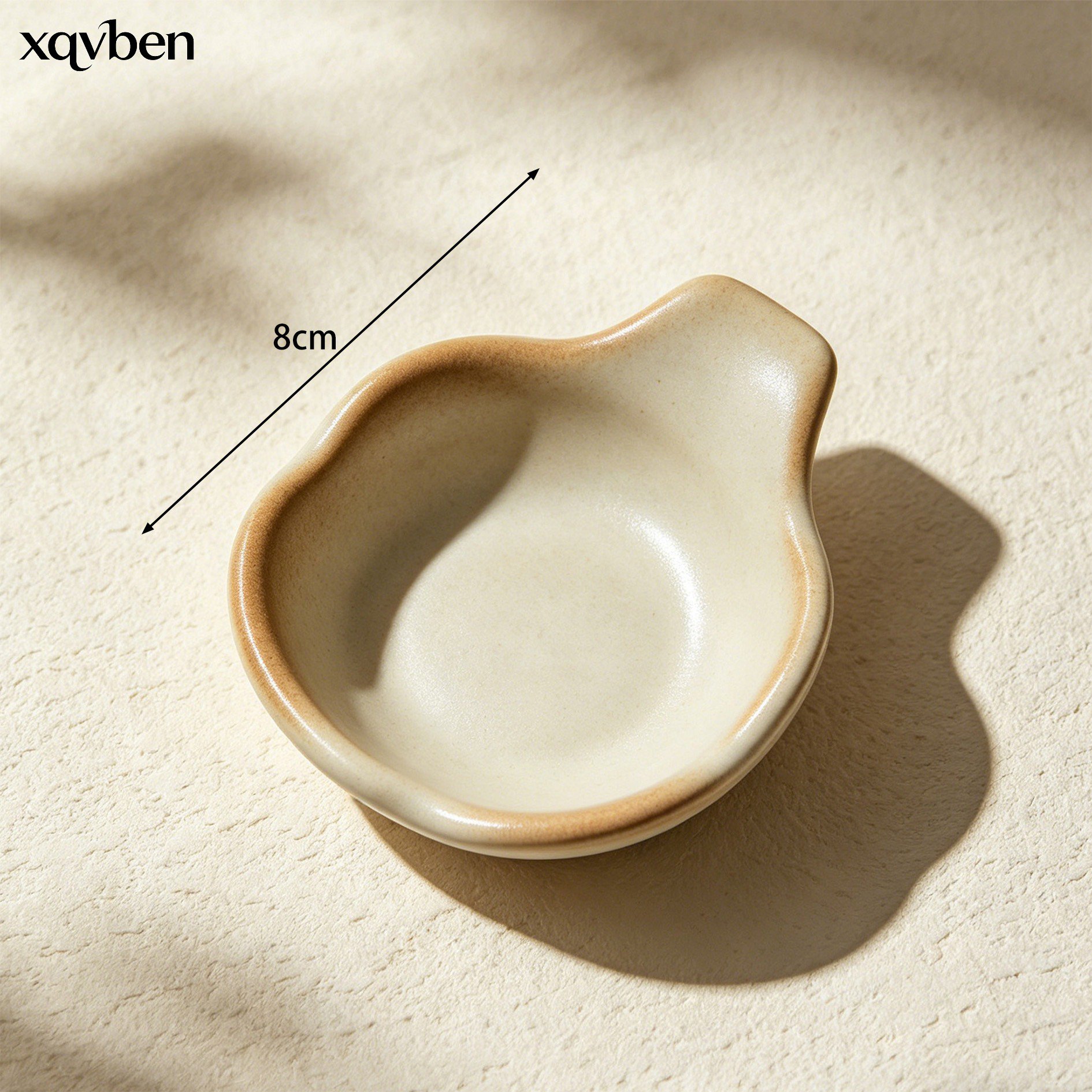 Stackable ceramic condiment bowls set