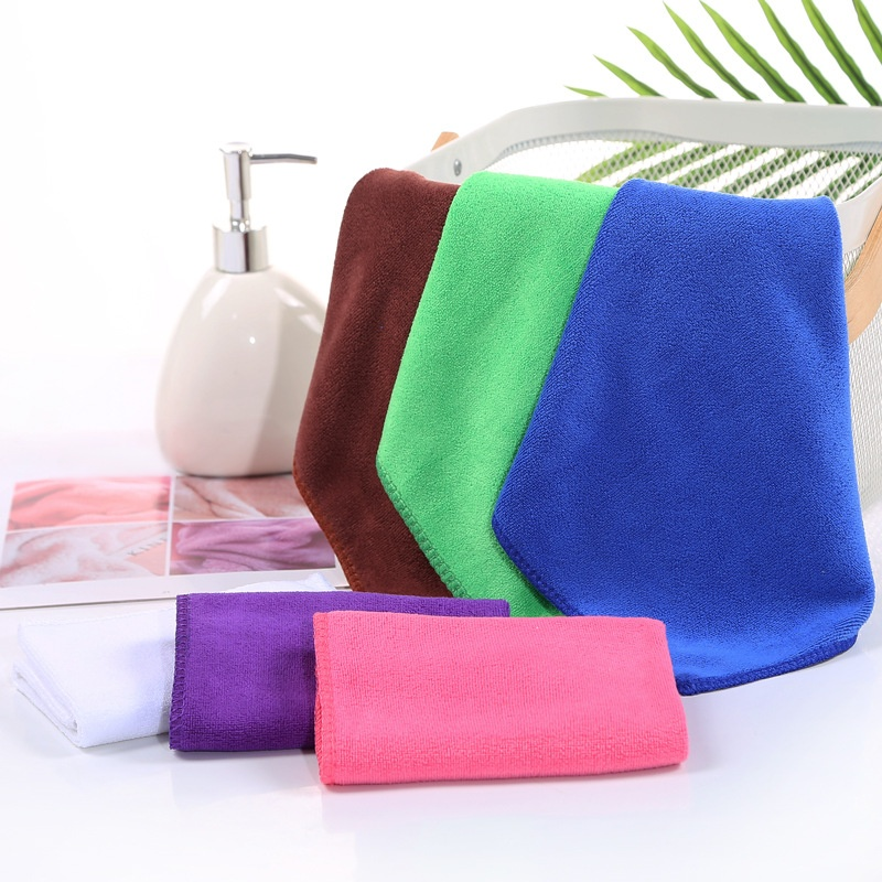 부드럽고 흡수력이 뛰어난 초미세 섬유 작은 수건