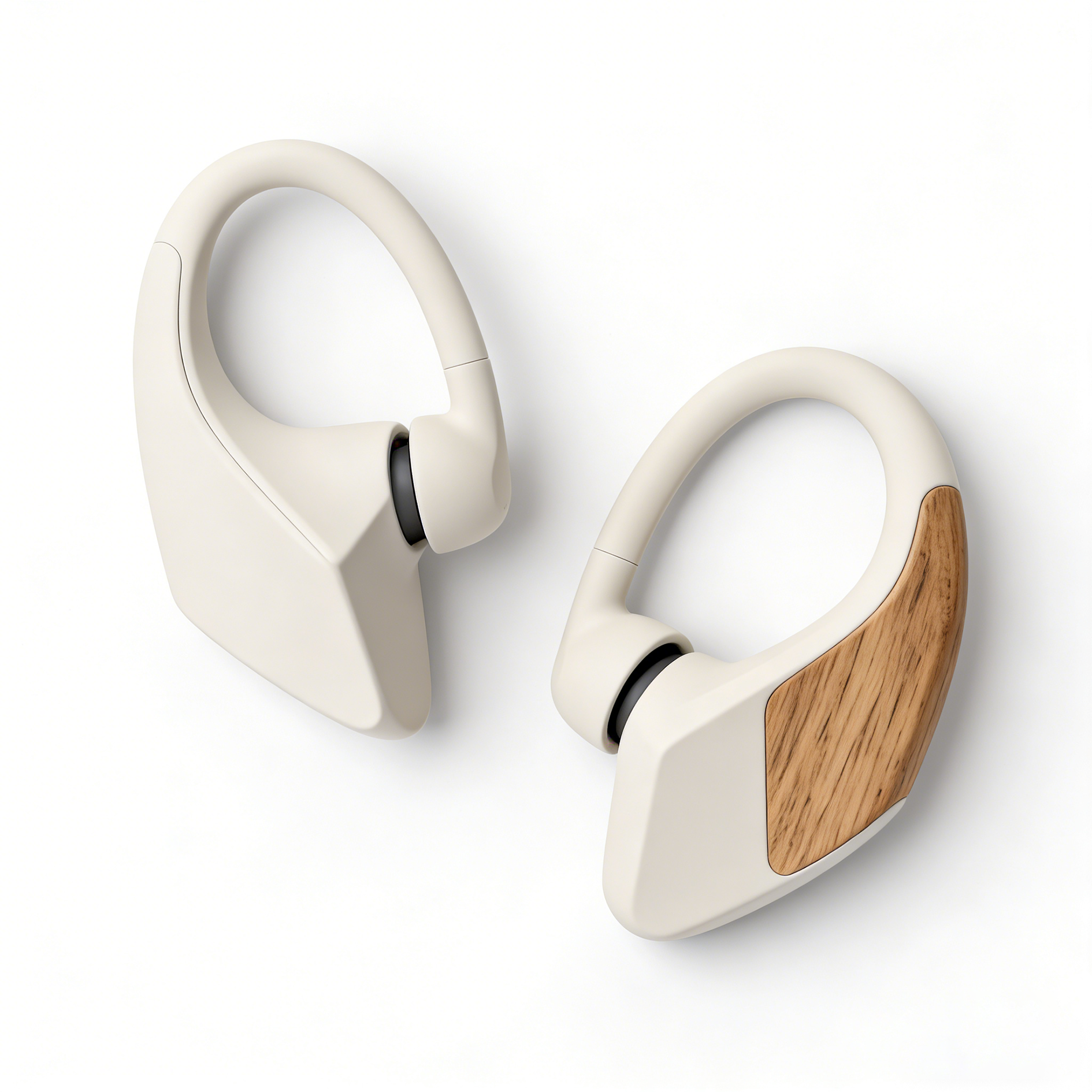 트렌디한 컬러의 이어폰 세트