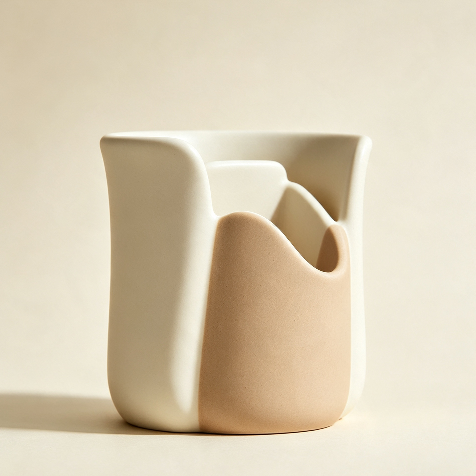 Modern ceramic pen holders for home office organization
