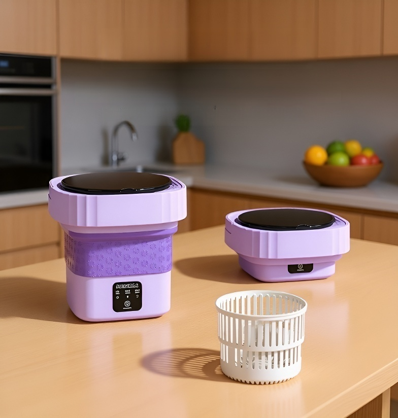 휴대용 접이식 살균 미니 세탁기