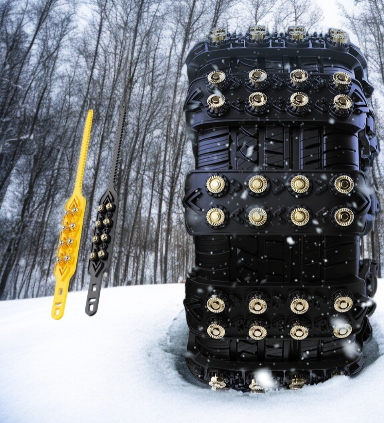 Cadenas de nieve para neumáticos de coche en condiciones extremas