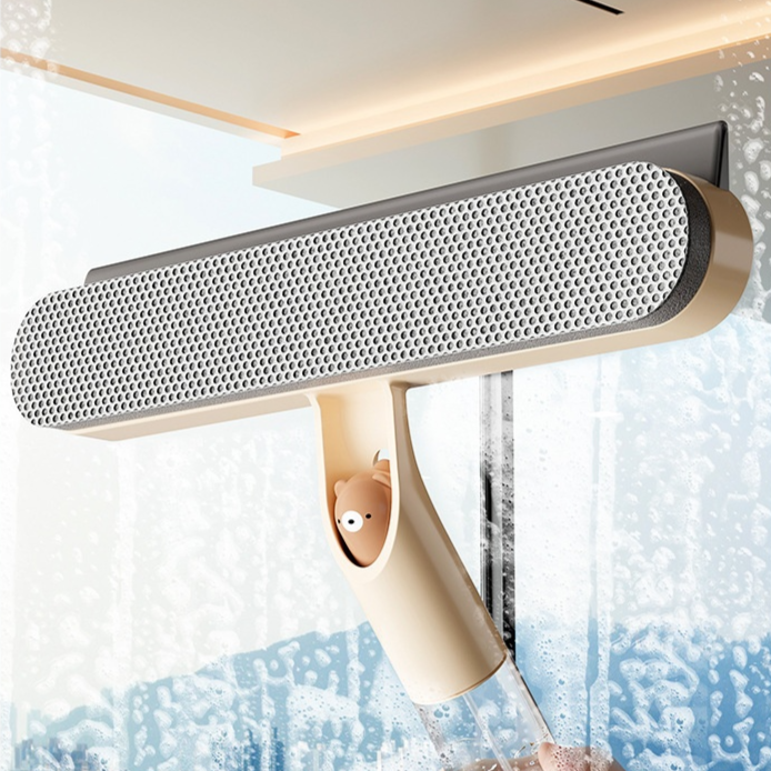 Limpiador de ventanas con cabezal ajustable