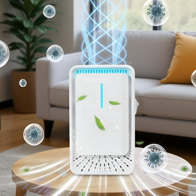 (قدرة امتصاص طويلة الأمد)جهاز لتنقية الهواء وإزالة الغبار بأيونات سالبة 