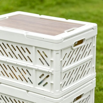 Durable camping storage container for travel