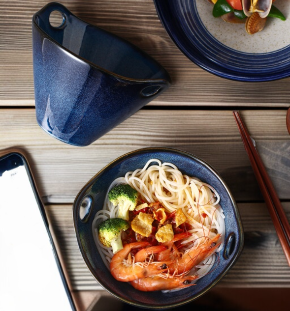 Keramik Haushalt Ramen Ohrschüssel in modernem Design