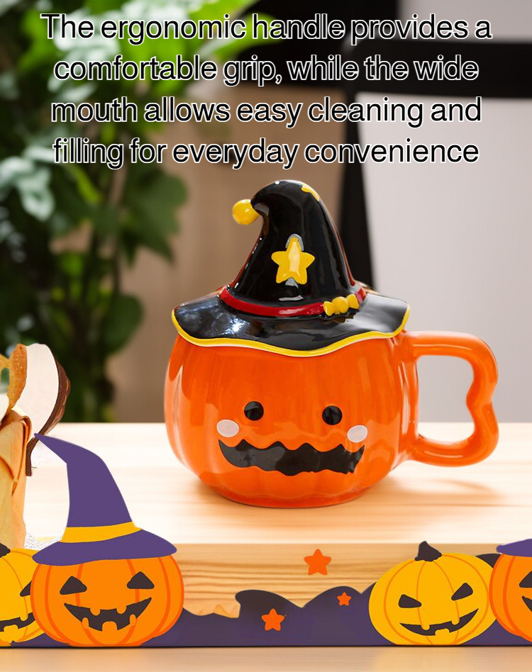 Leak-proof ceramic mug for drinks