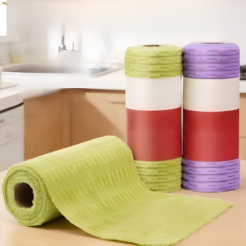Thickened Absorbent Disposable Dishcloth for Dishwashing