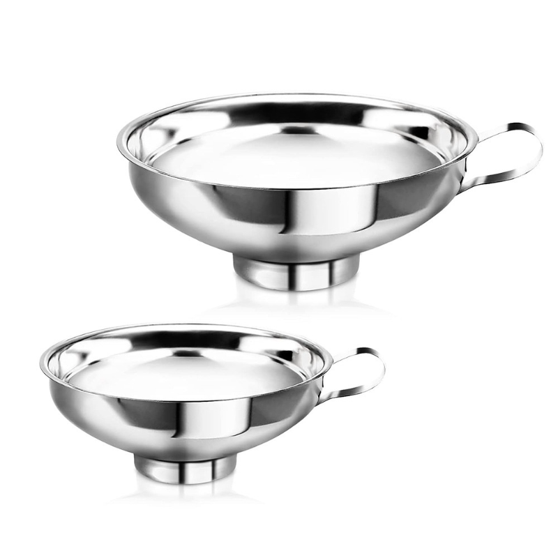 입구가 넓은 분배 깔때기