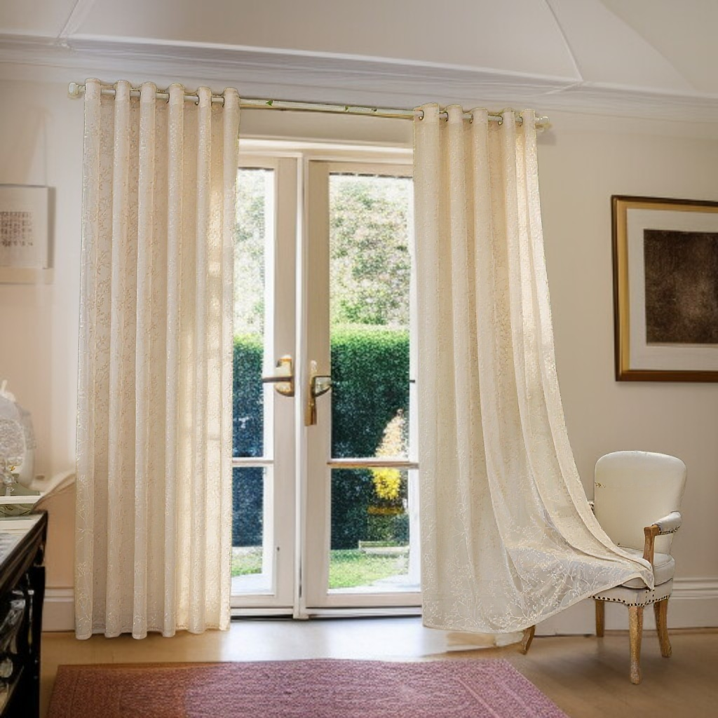 臥室專用透明窗簾效果